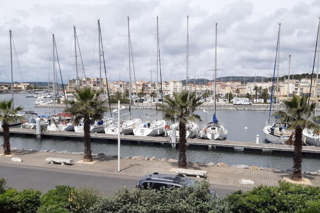 Appart. Calme 5 Pers Vue Sur Le Port De Gruissan Exterior foto